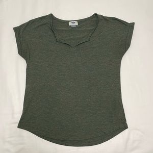 Old Navy Olive Green Top Size S